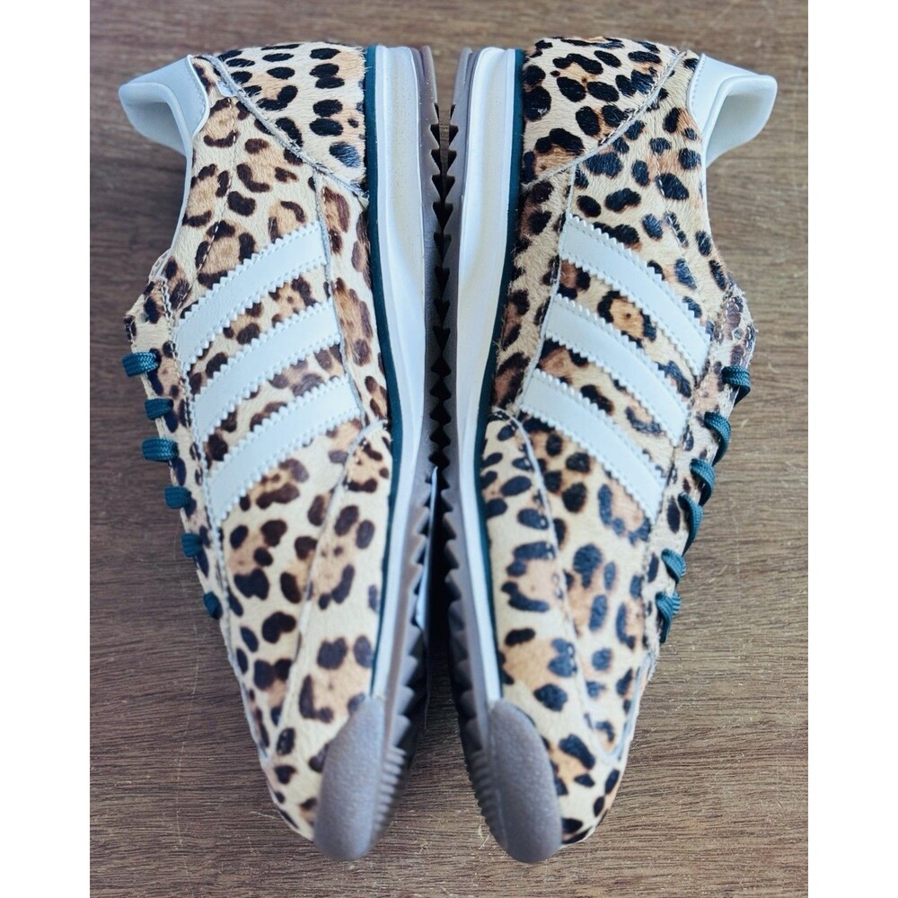Women’s Size 8.5 adidas SL 72 OG Leopard Print KI4205 NIB - Picture 4 of 7